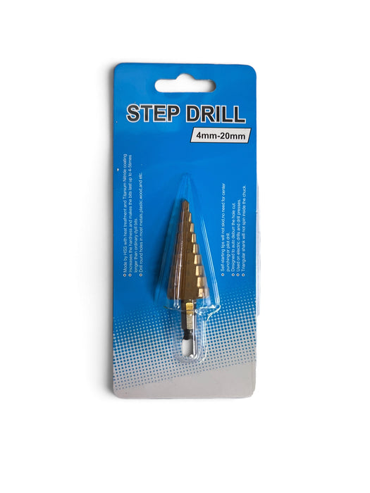 Step Drill Bit 4mm–20mm - SDB011