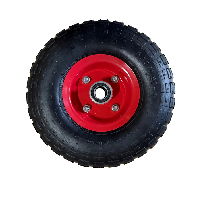 SYDNEY-MIX Heavy Duty 4.10/3.50-4 Trolley Pneumatic Wheel