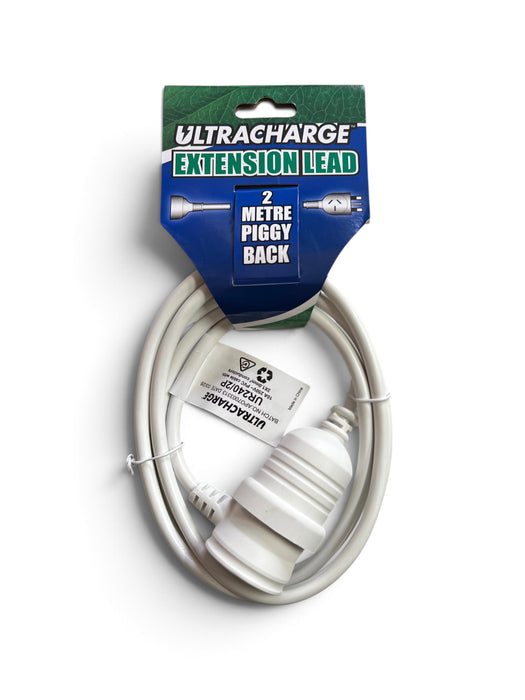 Ultracharge 2 Metre Piggy Back Extension Lead - UR240/2P