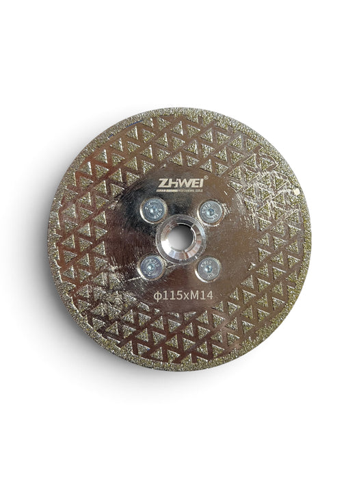 ZHWEI Tools 4.5" (115mm) M14 Diamond Cutting Disc - ZWDC20