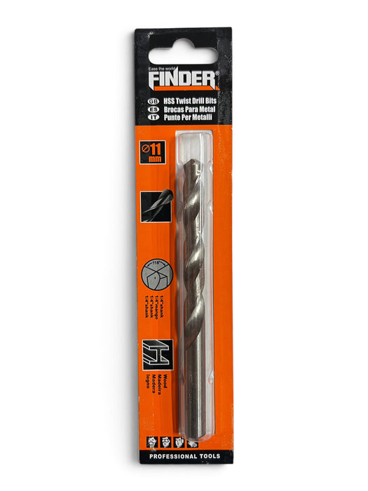 Finder HSS Twist Drill Bit 11mm -FIND11