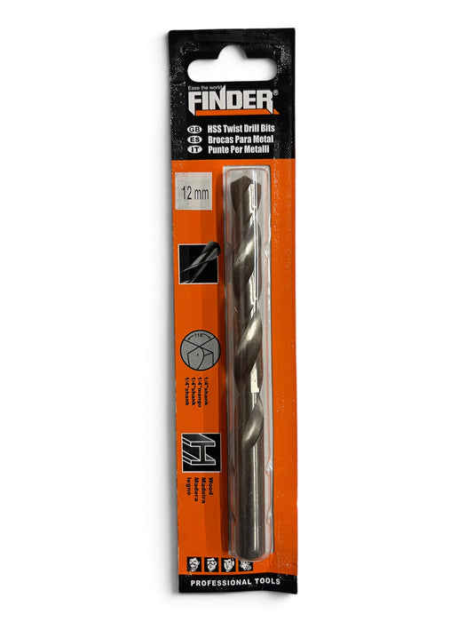Finder HSS Twist Drill Bit 12mm - FIND12