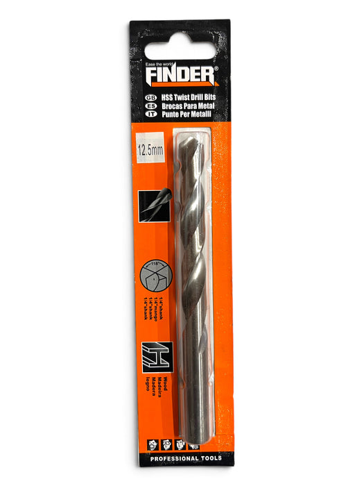 Finder HSS Twist Drill Bit 12.5mm - FIND125
