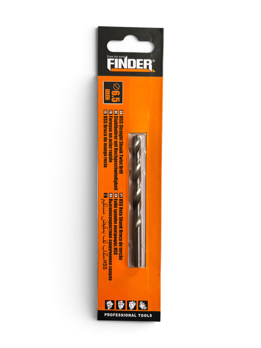 Finder HSS Straight Shank Twist Drill Bit 6.5mm - FIND65