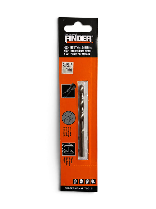 Finder HSS Twist Drill Bit 5.5mm - FIND55