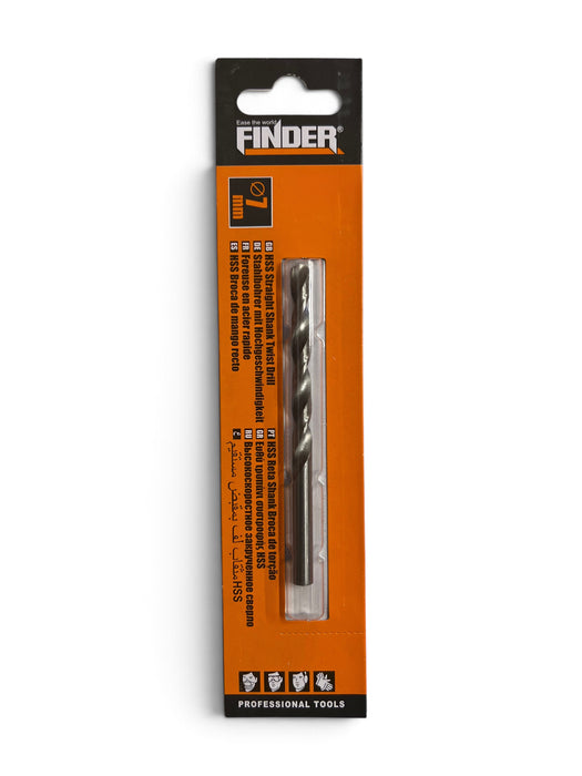 Finder HSS Straight Shank Twist Drill Bit 7mm - FIND70