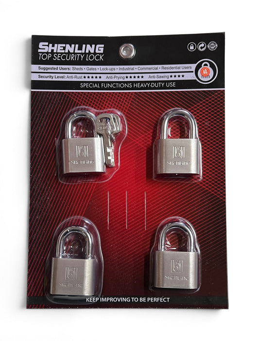 Shenling Top Security Padlock 40mm (4-Pack) - STSP23