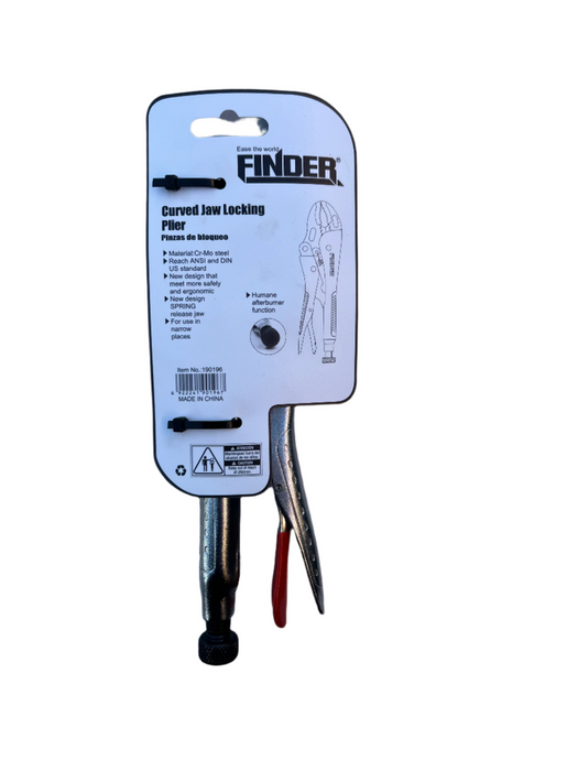 Finder Curved Jaw Locking Plier 250mm (10")
