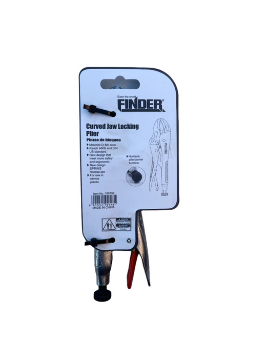 Finder Curved Jaw Locking Plier 175mm (7")