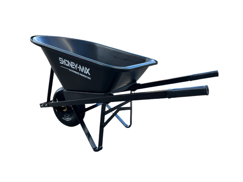 SYDNEY-MIX 100L Poly Tray Wheelbarrow