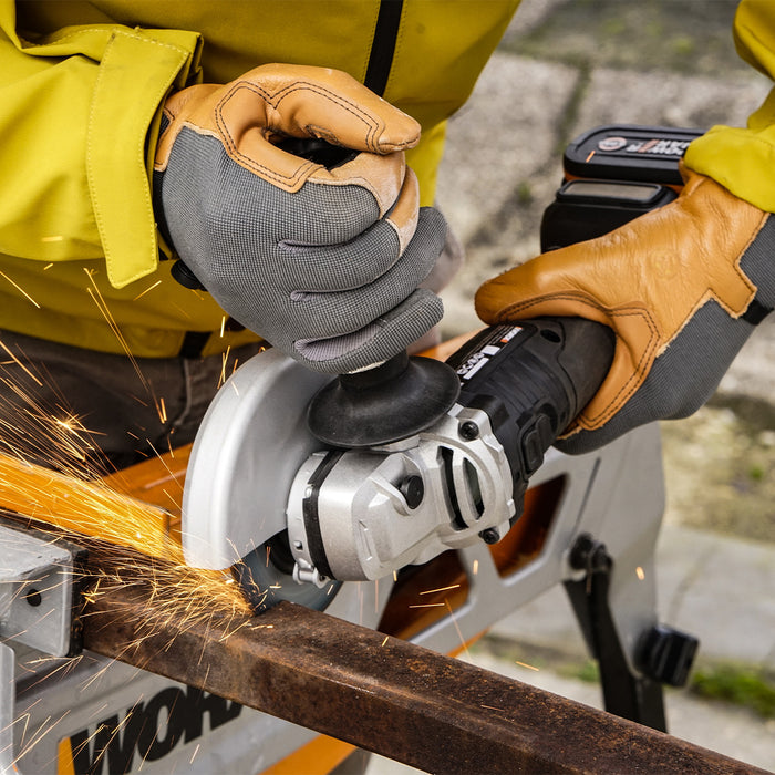 WORX 20V 125mm Angle Grinder – Brushless | POWERSHARE Tool Only | WX812.9