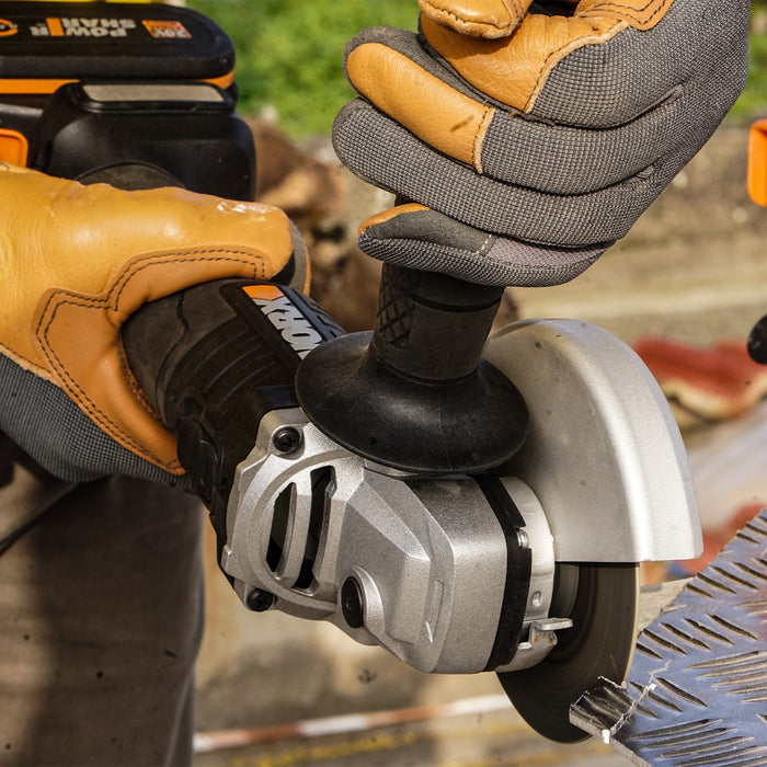 WORX 20V 125mm Angle Grinder – Brushless | POWERSHARE Tool Only | WX812.9