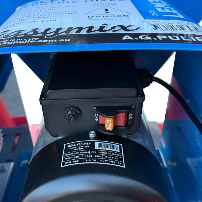 EASYMIX 3.5CF Electric Brickie Cement Mixer - LEM35