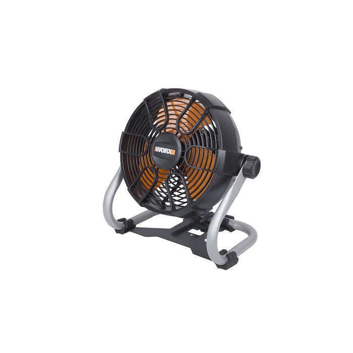 WORX 20V AC/DC Portable Jobsite Fan | POWERSHARE Tool Only | WX095.9