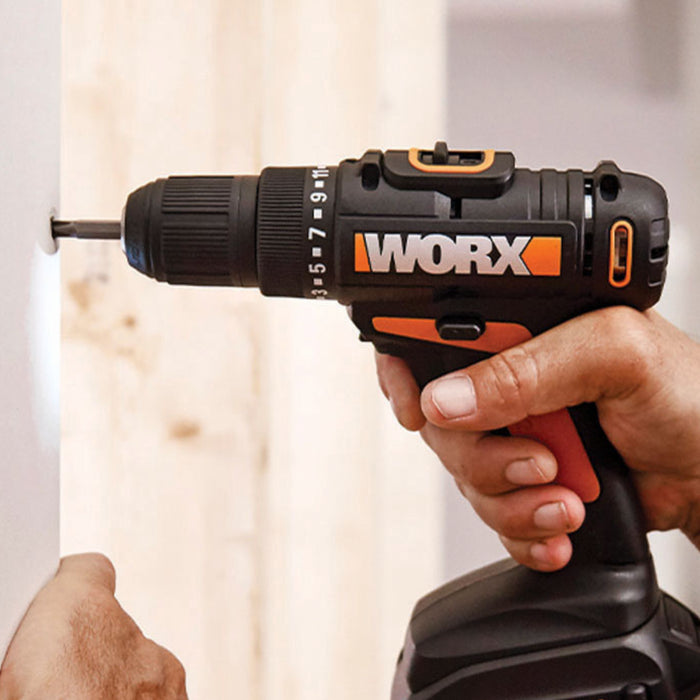 WORX 20V Drill Driver + Impact Driver Combo | 2x 2Ah POWERSHARE Kit | WX915