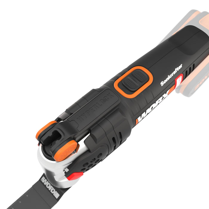 WORX 20V NITRO Oscillating Multi Tool – Brushless | POWERSHARE Tool Only | SONICRAFTER | WX693.9