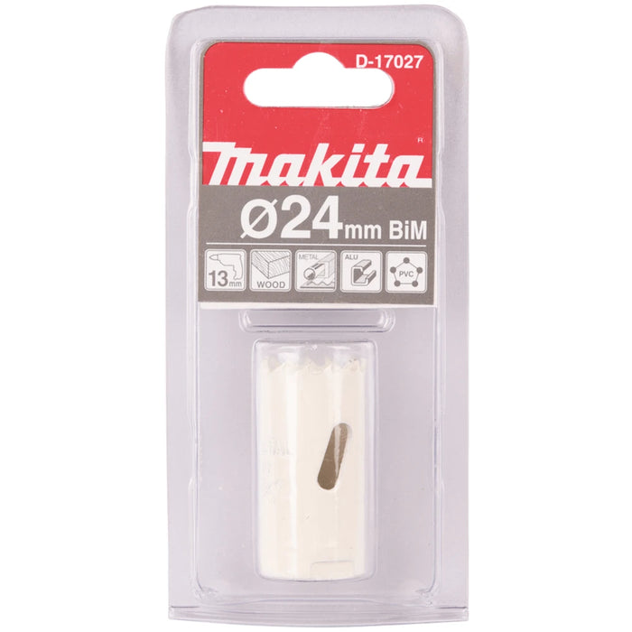 Makita 24mm Bi-Metal Hole Saw - D-17027