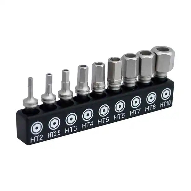MAKITA 25mm Impact XPS Hex Tamper Bit Set - 9 Piece - E-22741
