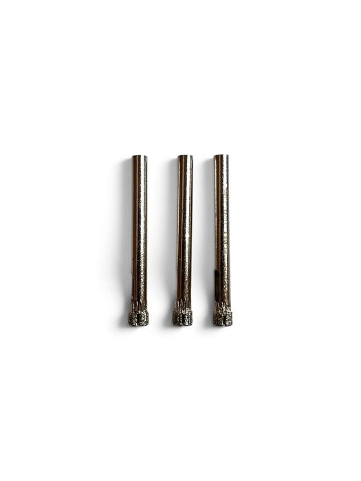 ZHWEI 6mm Diamond Glass Hole Saw Drill Bit - 3 Pack - ZW6MM