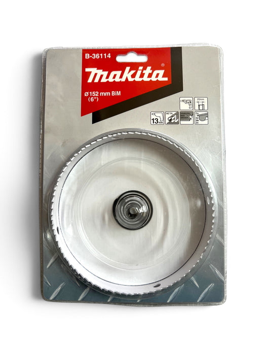 Makita 152mm (6") Bi-Metal Hole Saw - B-36114