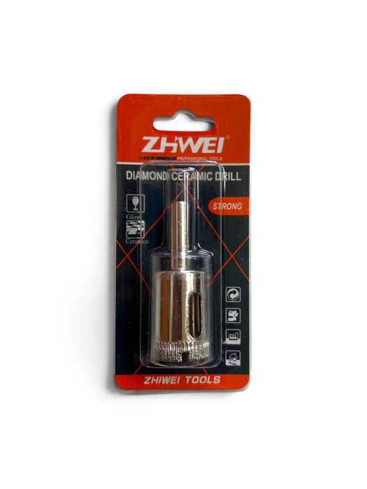 ZHWEI 20mm Diamond Ceramic Hole Saw Drill Bit - ZW20MM
