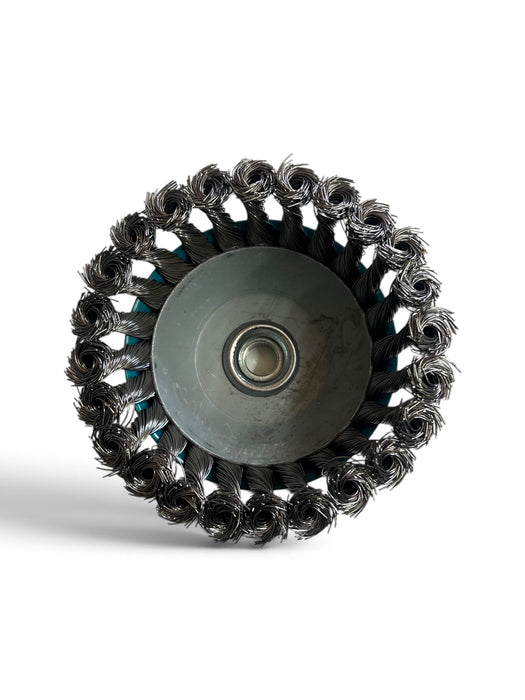 JCTOP Crimped Wire Cup Brush 5 inch / 125mm - KK4205