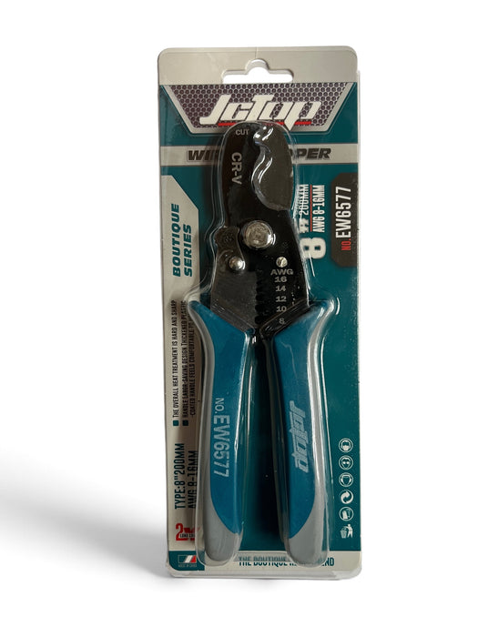 JCTOP 8" Multi-Function Wire Stripper and Cutter - EW6577