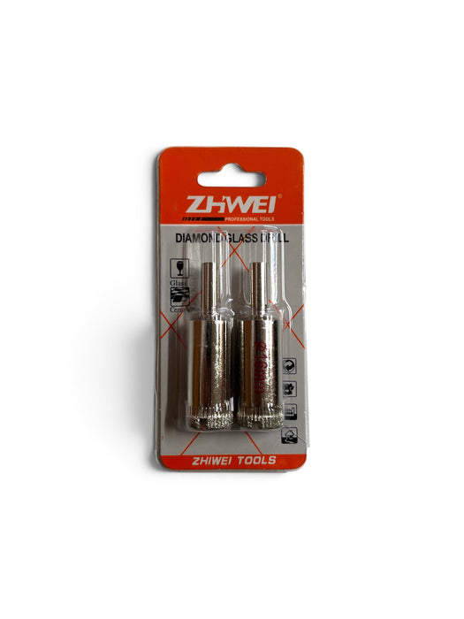 ZHWEI 2 pack - 16mm Diamond Glass Hole Saw Drill Bit - ZW16MM