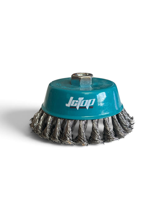 JCTOP Crimped Wire Cup Brush 5 inch / 125mm - KK4205