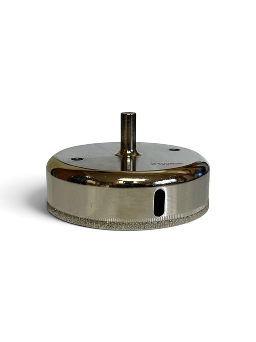 ZHIWEI 100mm Diamond Coated Ceramic Hole Saw Drill Bit - ZW100MM