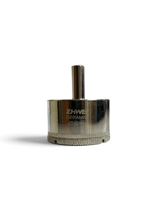 ZHIWEI 48mm Diamond Coated Ceramic Hole Saw Drill Bit - ZW48MM
