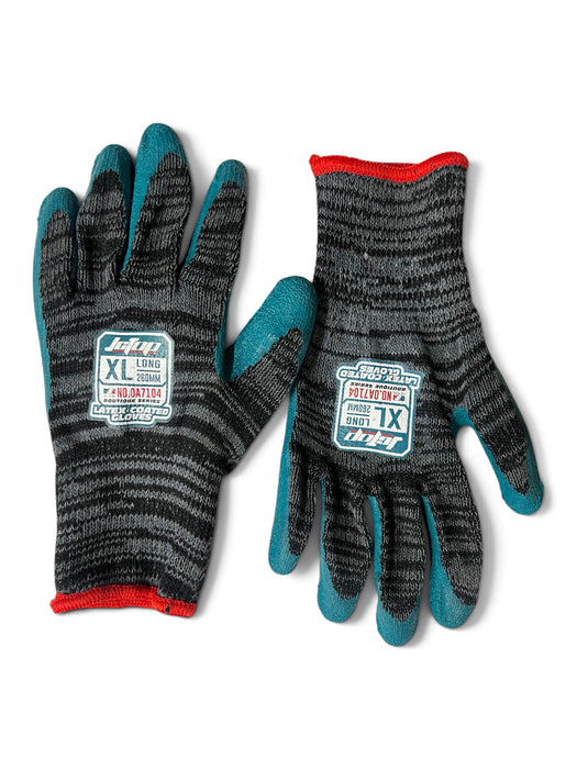 JCTOP Heavy-Duty Latex Coated Work Gloves - OA7104