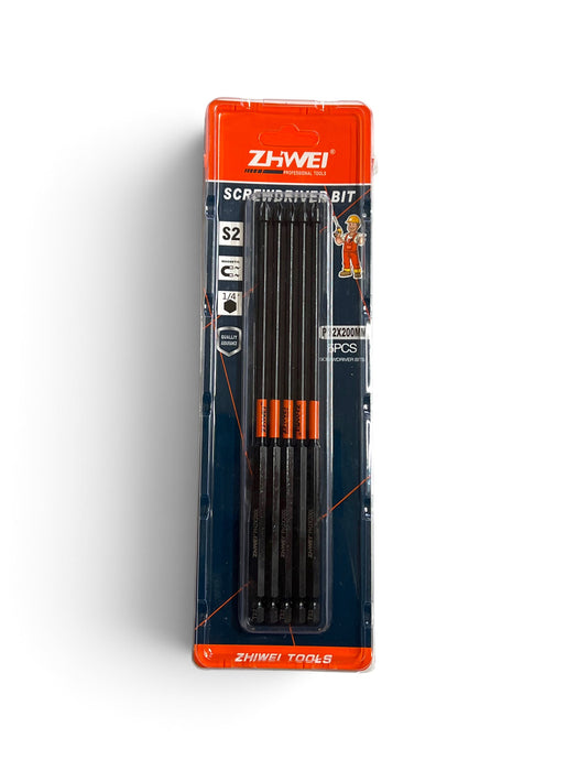 ZHWEI S2 Alloy Steel Anti-Slip Magnetic ACR Screwdriver Bit - ZS200MM