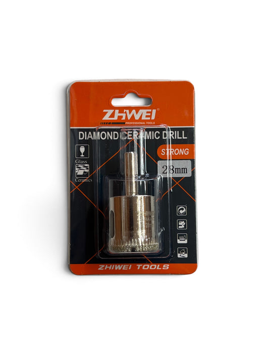 ZHWEI 28mm Diamond Ceramic Hole Saw Drill Bit - ZW28MM