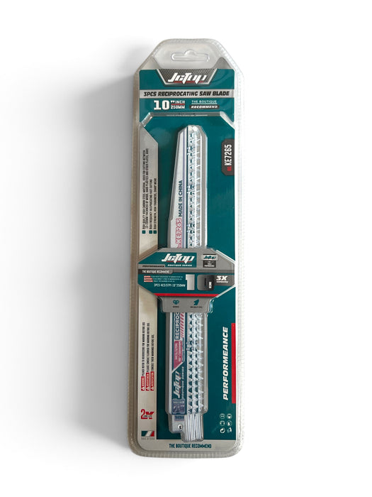 JCTOP 10-Inch Reciprocating Saw Blade 3-Piece - KE7265