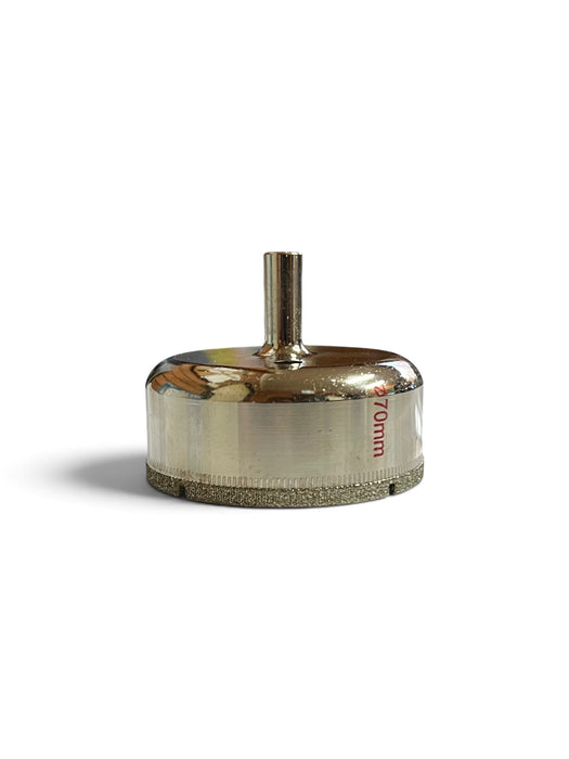 ZHIWEI 70mm Diamond Coated Ceramic Hole Saw Drill Bit - ZW70MM