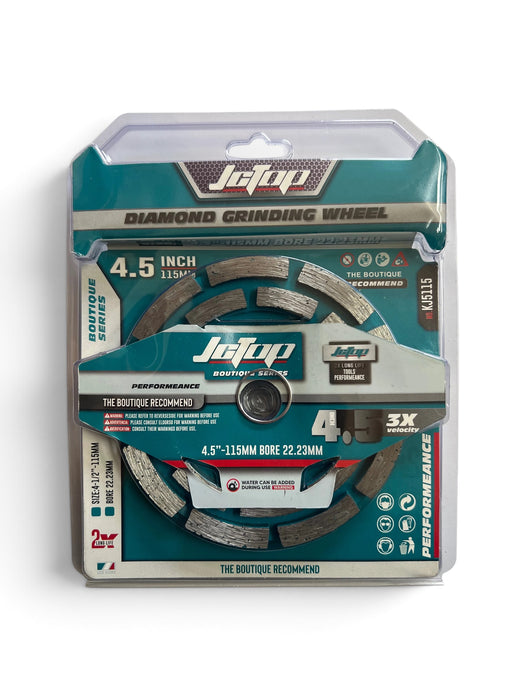 JCTOP 4.5-Inch Diamond Grinding Wheel – KJ5115